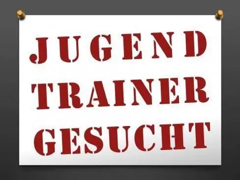 Trainer gesucht