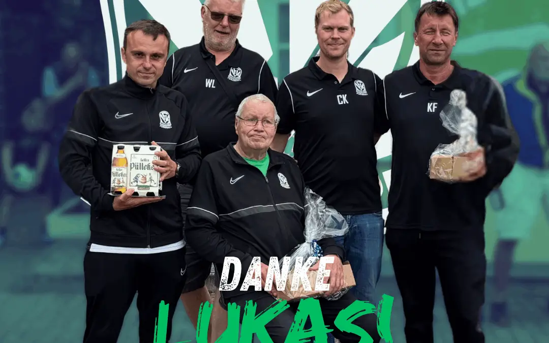 VfL bedankt sich bei Lukas & Sascha!