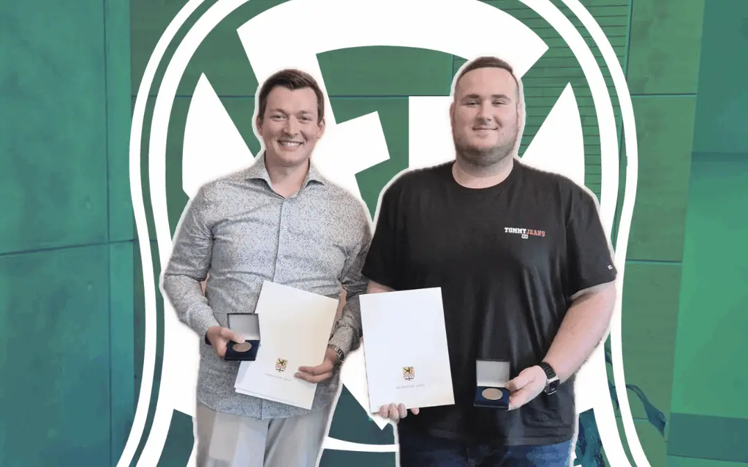 Ehrungen für Nils Meier & Maximilian Baus