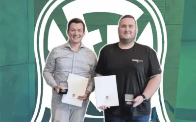 Ehrungen für Nils Meier & Maximilian Baus