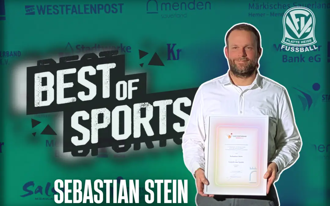 Best of Sports – Auszeichnug für Sebastian Stein